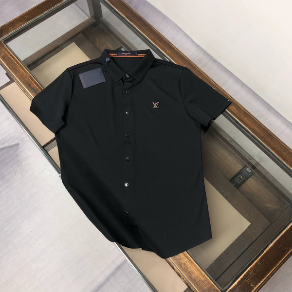 Louis Vuitton, Men's Shirt, Black