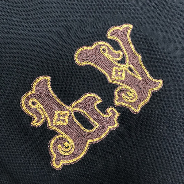 Louis Vuitton, Men's Polo, Black