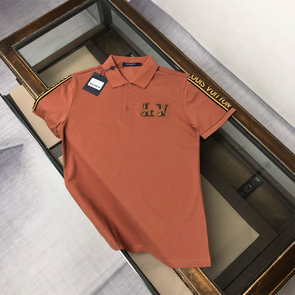 Louis Vuitton, Men's Polo, Burgundy