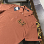Louis Vuitton, Men's Polo, Burgundy