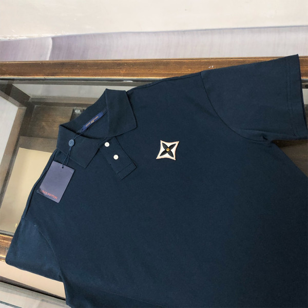 Louis Vuitton, Men's Polo, Black