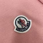 Moncler, Men's Polo, Pink