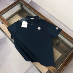 Moncler, Men's Polo, Black
