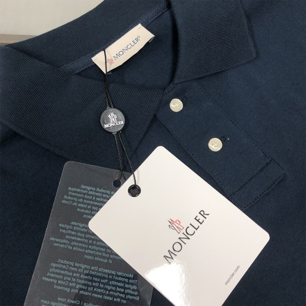 Moncler, Men's Polo, Black