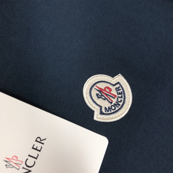 Moncler, Men's Polo, Black