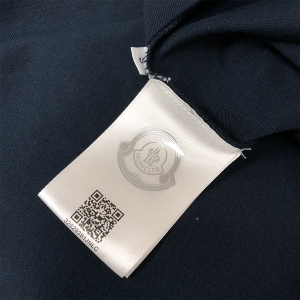 Moncler, Men's Polo, Black