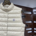 Moncler, Women's Vest, Beige