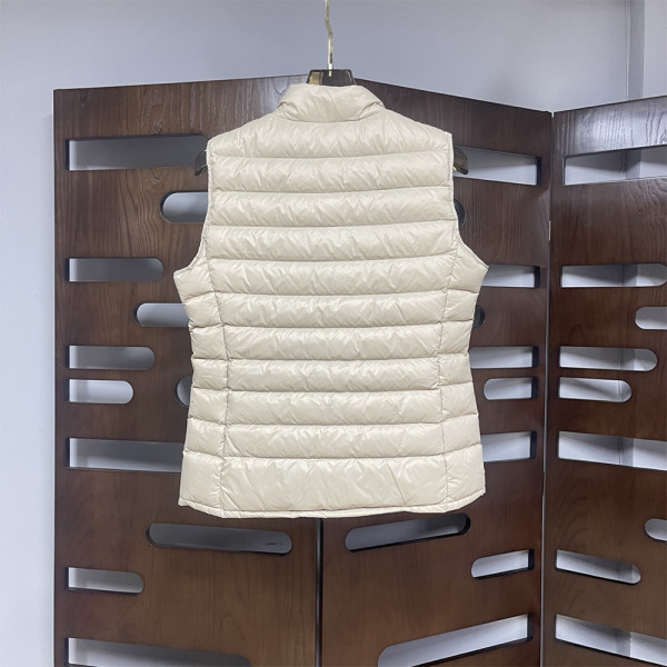 Moncler, Women's Vest, Beige