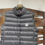 Moncler, Women's Vest, Black