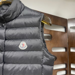 Moncler, Women's Vest, Black