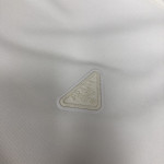 Prada, Men's Polo, White