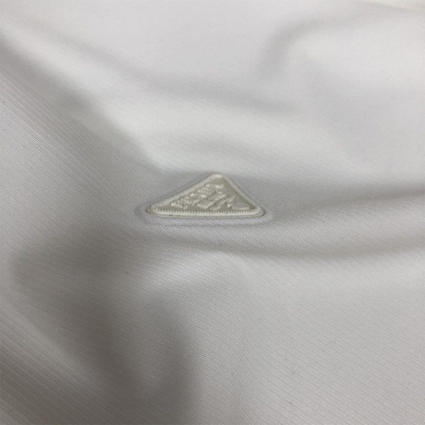 Prada, Men's Polo, White