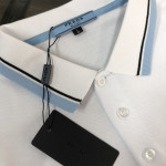 Prada, Men's Polo, White