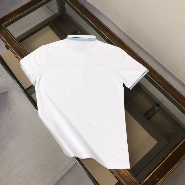Prada, Men's Polo, White