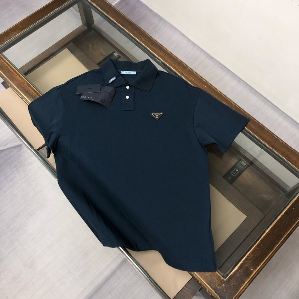 Prada, Men's Polo, Navy