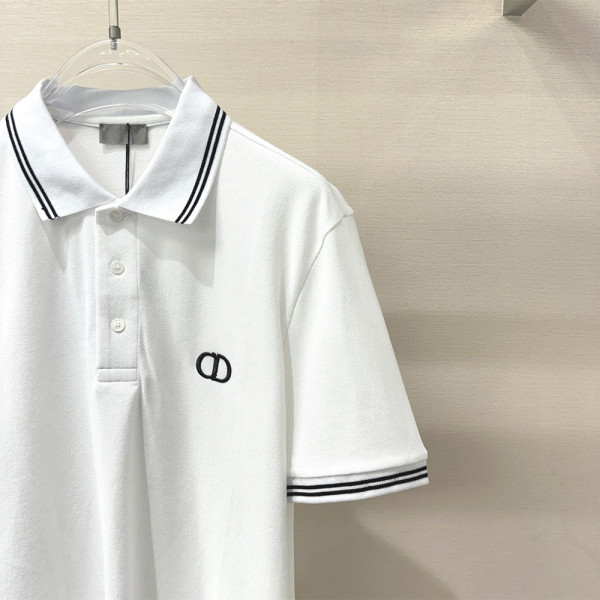 Christian Dior, Men's Polo, White