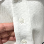 Christian Dior, Men's Polo, White