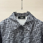 Fendi, Men's Shirt, Black