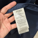 Fendi, Men's Shirt, Blue
