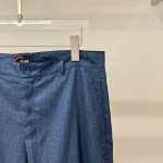 Fendi, Men's Short Suit, Blue