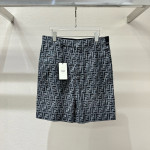 Fendi, Men's Short Suit, Black