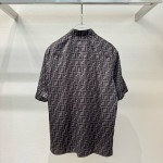 Fendi, Men's Short Suit, Brown