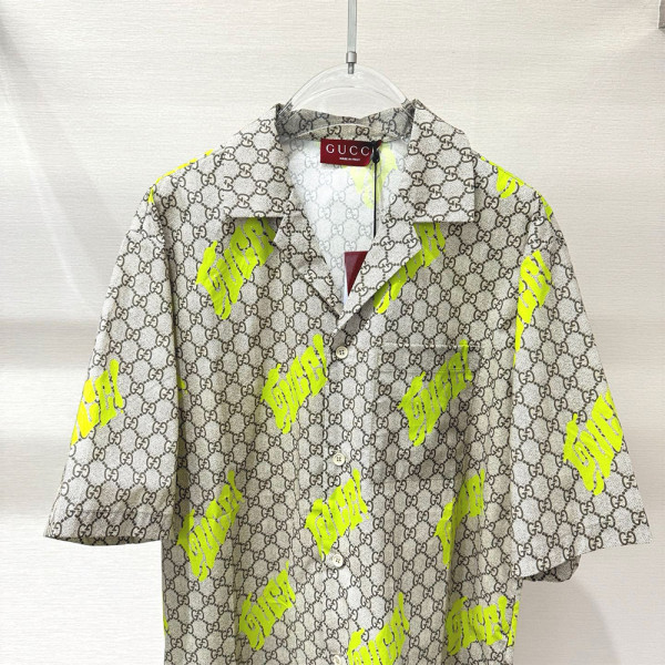 Gucci, Men's Shirt, Green