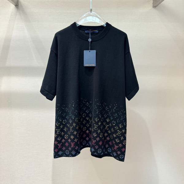 Louis Vuitton, Men's T-Shirt,  Black