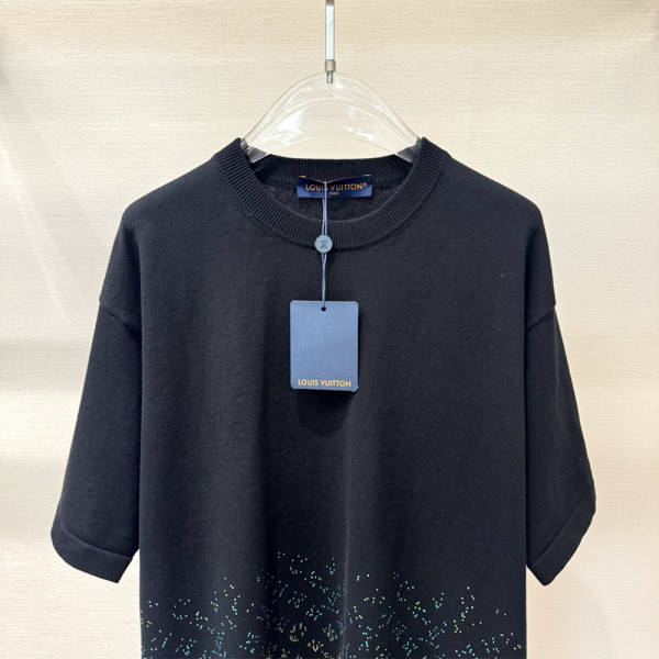Louis Vuitton, Men's T-Shirt,  Black
