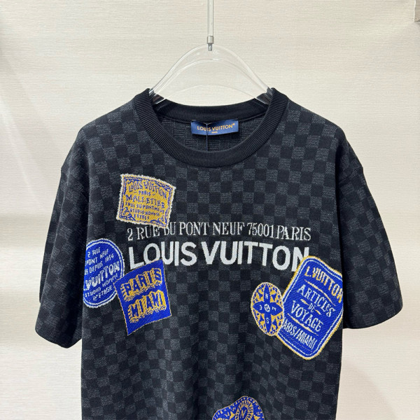 Louis Vuitton, Men's T-Shirt,  Black