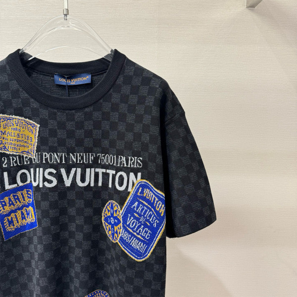 Louis Vuitton, Men's T-Shirt,  Black