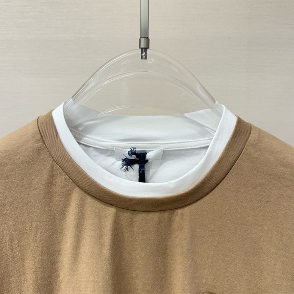 Prada, Men's T-Shirt, Camel