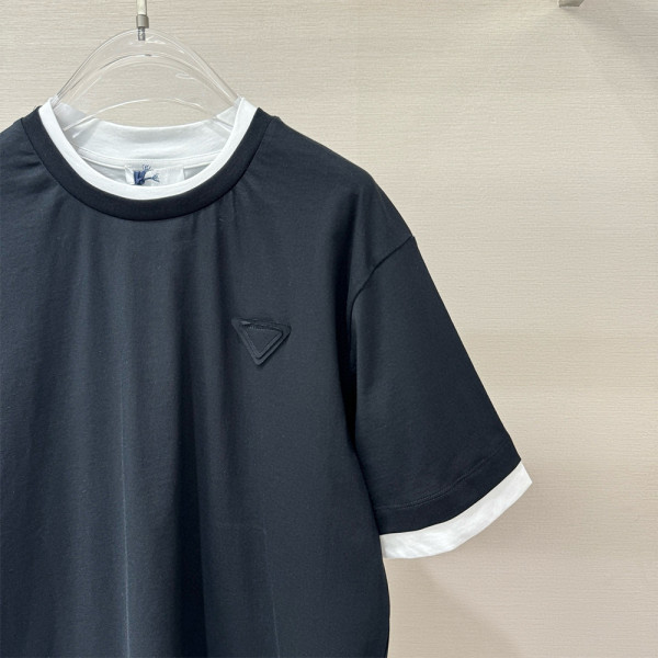 Prada, Men's T-Shirt, Black