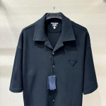 Prada, Men's Shirt, Black