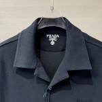 Prada, Men's Shirt, Black