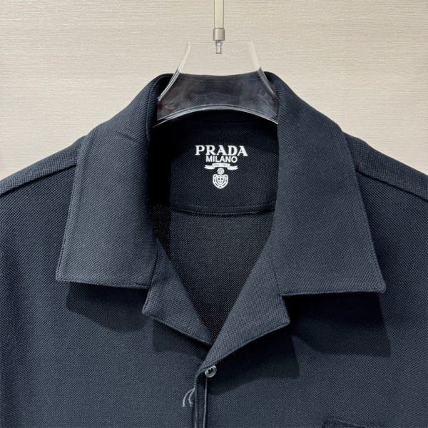 Prada, Men's Shirt, Black