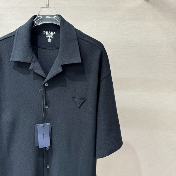 Prada, Men's Shirt, Black