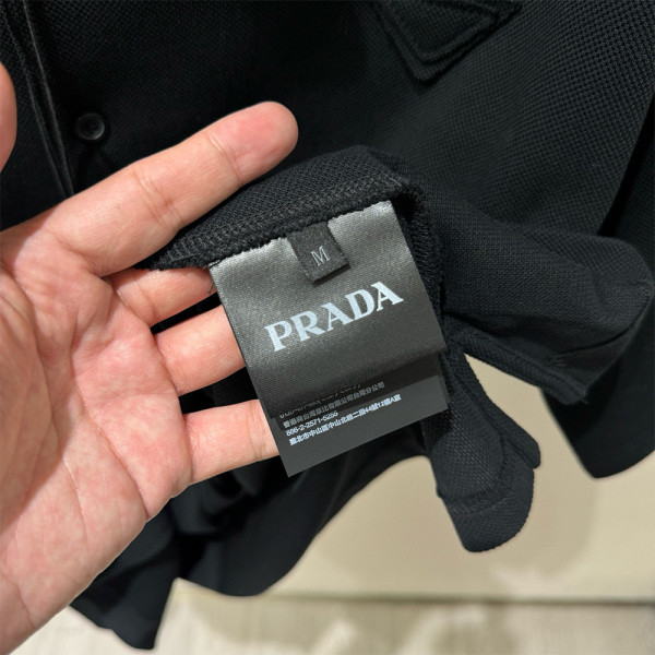 Prada, Men's Shirt, Black