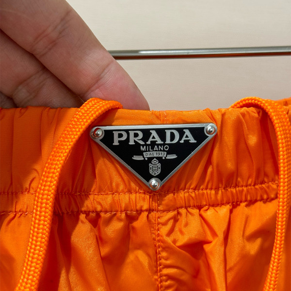 Prada, Heren Swimshort, Orange