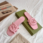 Gucci, GG, Women's Slipper, Pink