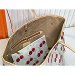 Louis Vuitton, Murakami, Dames Tas, Wit