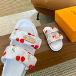 Louis Vuitton, Murakami, Women's Slipper, White