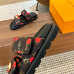 Louis Vuitton, Murakami, Dames Slipper, Bruin