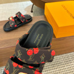 Louis Vuitton, Murakami, Dames Slipper, Bruin