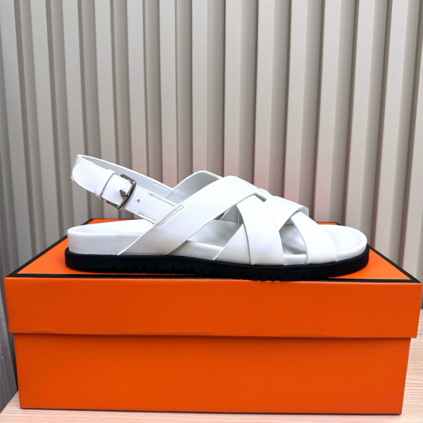 Hermes, Women's Sandal, White
