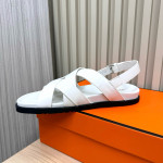 Hermes, Women's Sandal, White