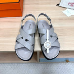 Hermes, Women's Sandal, Grey