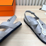 Hermes, Women's Sandal, Grey