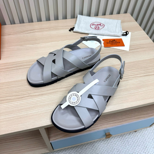 Hermes, Women's Sandal, Grey