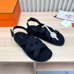 Hermes, Women's Sandal, Black